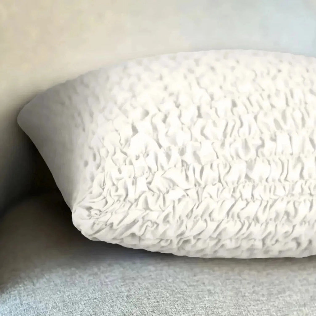 White Solid - Pillow Slipcovers, Microfibre Collection