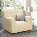 Bouncy Beige Sofa Cover - Dustproof Water-Proof Streachable - Microfibra Collection