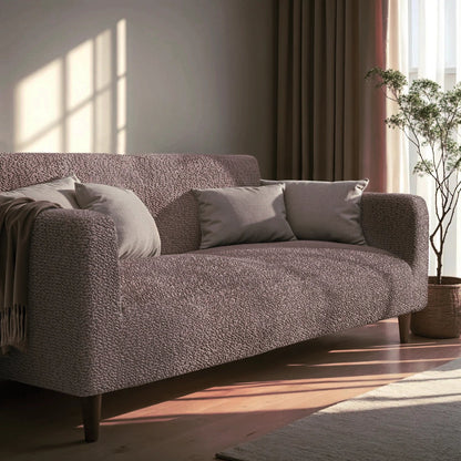 Bouncy Cappuccino Sofa Cover - Dustproof Water-Proof Streachable - Microfibra Collection