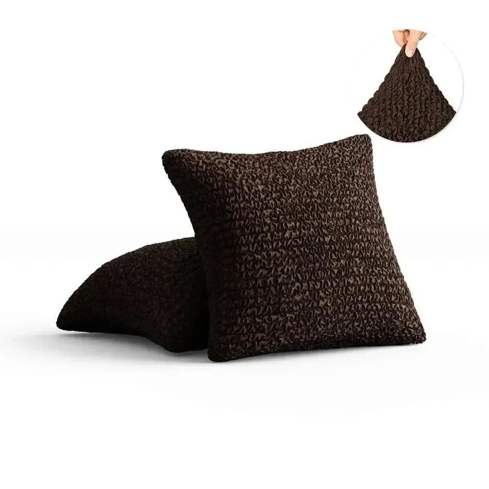 Browny Solid - Pillow Slipcovers, Microfibre Collection