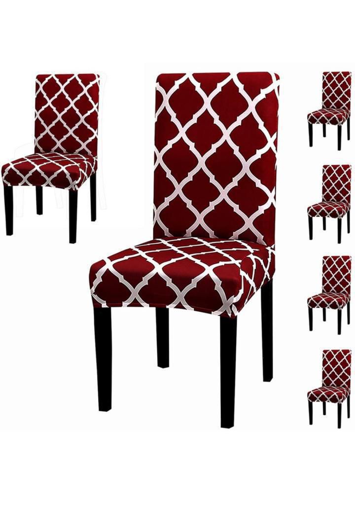Read Diamond Chair Covers - Stretchable, Dustproof, Water Resistant & Machine Washable
