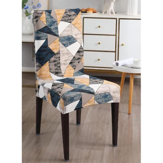 Shades Of Prism Chair Covers - Stretchable, Dustproof, Water Resistant & Machine Washable