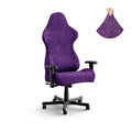Bubble Purple Chair Cover - Fit For All Size Office Chair Slipcover, Microfibra Collection