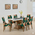 Maharaja Chair Cover -  Peach Prism Dustfree, Stain Free, Water Resistance & Machine Washable
