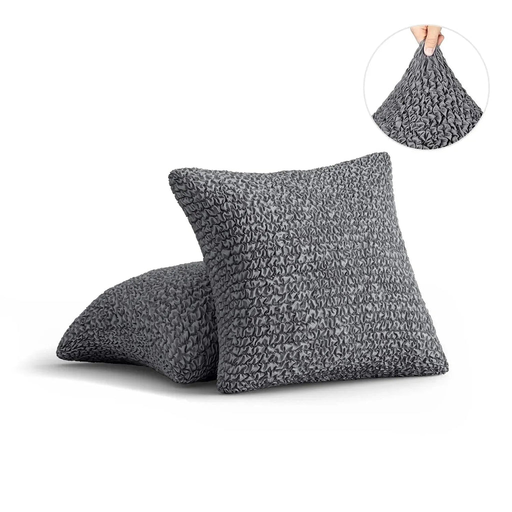 Light Grey Solid - Pillow Slipcovers, Microfibre Collection