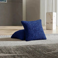 Pure Blue Solid - Pillow Slipcovers, Microfibre Collection