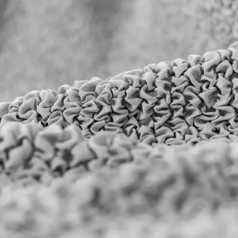 Ash Solid - Corner Sofa Slipcover, Microfibra Collection