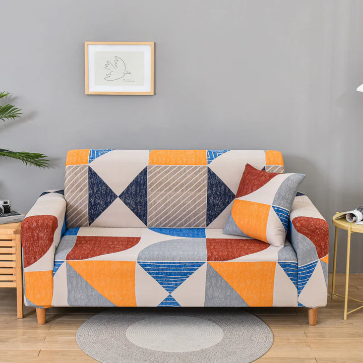 Terra Shapes  - Luxury Quality Strechable & Dust-proof Sofa Cover