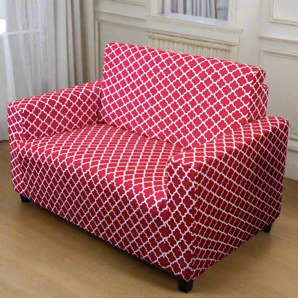 Red Diamond - Exclusive Stretchable Sofa Cover