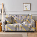 Metro Lines - Luxury Quality Strechable & Dust-proof Sofa Cover