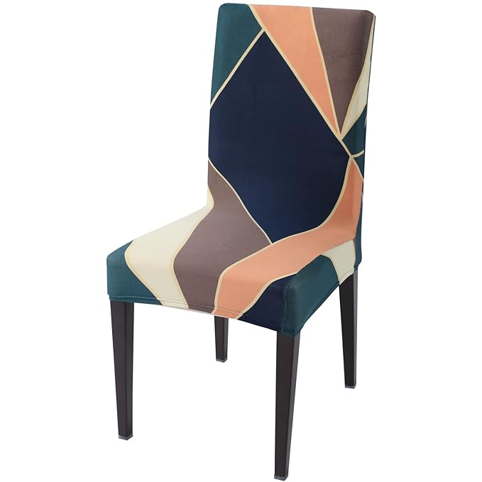 Peace Prism Chair Covers - Stretchable, Dustproof, Water Resistant & Machine Washable