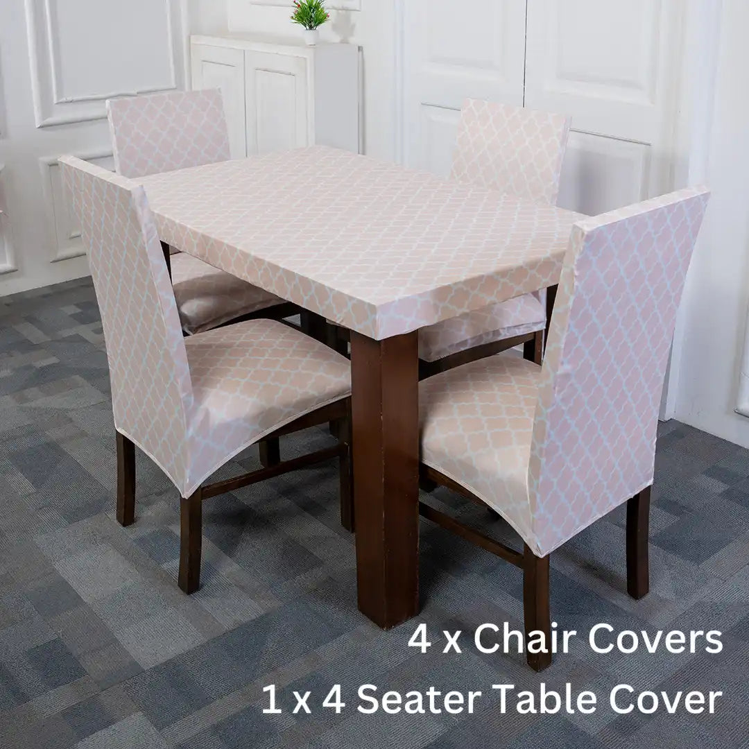 Cream Diamond Covers – Dustproof, Stain-Free, Water Resistant & Washable!