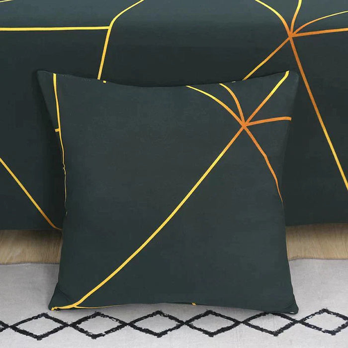 Dustproof, Waterproof & Machine-Washable Cushion Covers - Prism Gold
