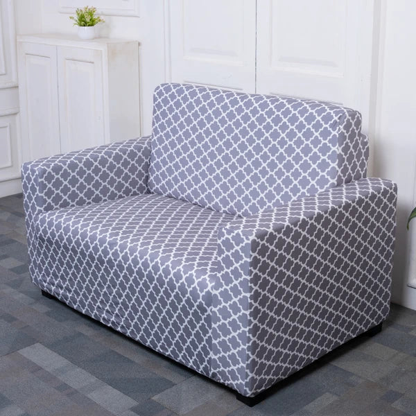 Grey Diamond - Exclusive Stretchable Sofa Cover