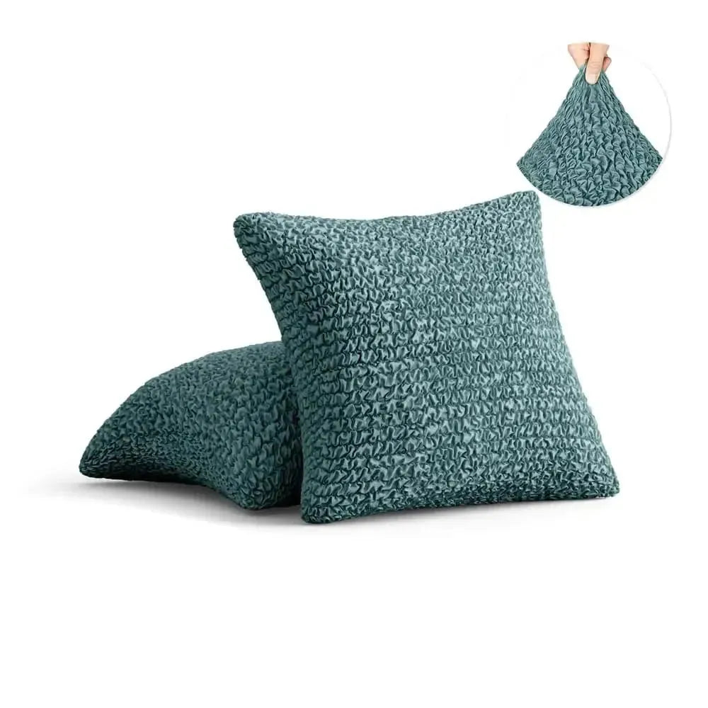 Bottle Green Solid - Pillow Slipcovers, Microfibre Collection