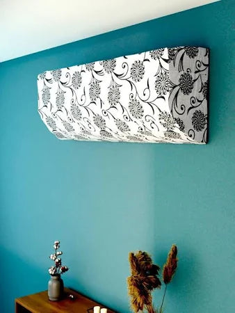 Black & White - Dustproof & Machine Washable AC Cover