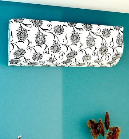 Black & White - Dustproof & Machine Washable AC Cover